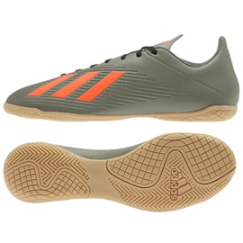Adidas X 19.4 In M EF8373 Fußballschuhe grau