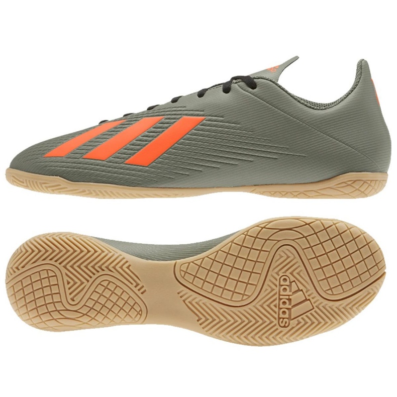 Adidas X 19.4 In M EF8373 Fußballschuhe grau