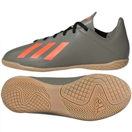 Adidas X 19.4 In Jr EF8379 Fußballschuhe grautöne