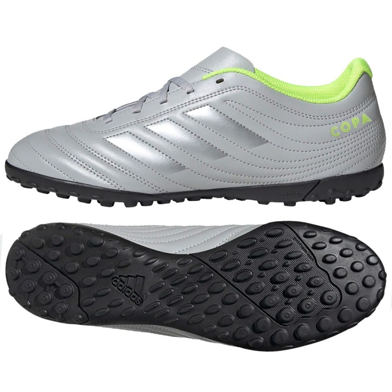 Adidas Copa 20.4 Tf M EF8356 Fußballschuhe grau silber-