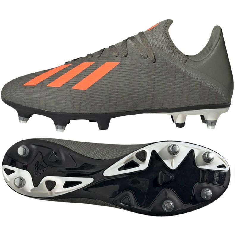 Adidas X 19.3 Sg M EG2838 Fußballschuhe grau grau
