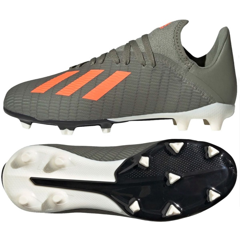 Adidas X 19.3 Fg Jr EF8374 Fußballschuhe grau grau