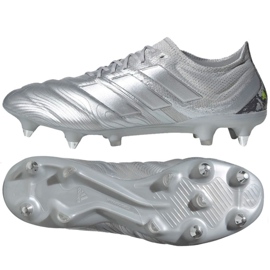Adidas Copa 20.1 Sg M EF8325 Fußballschuhe grau silber-