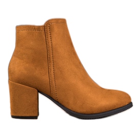 Clowse Klassische Kamelstiefel braun