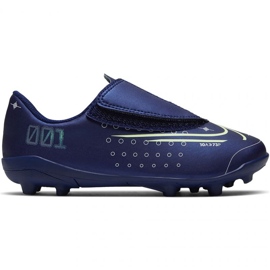 Nike Mercurial Vapor 13 Club Mds Mg PS (V) Jr CJ1149 401 Fußballschuhe blau navy blau