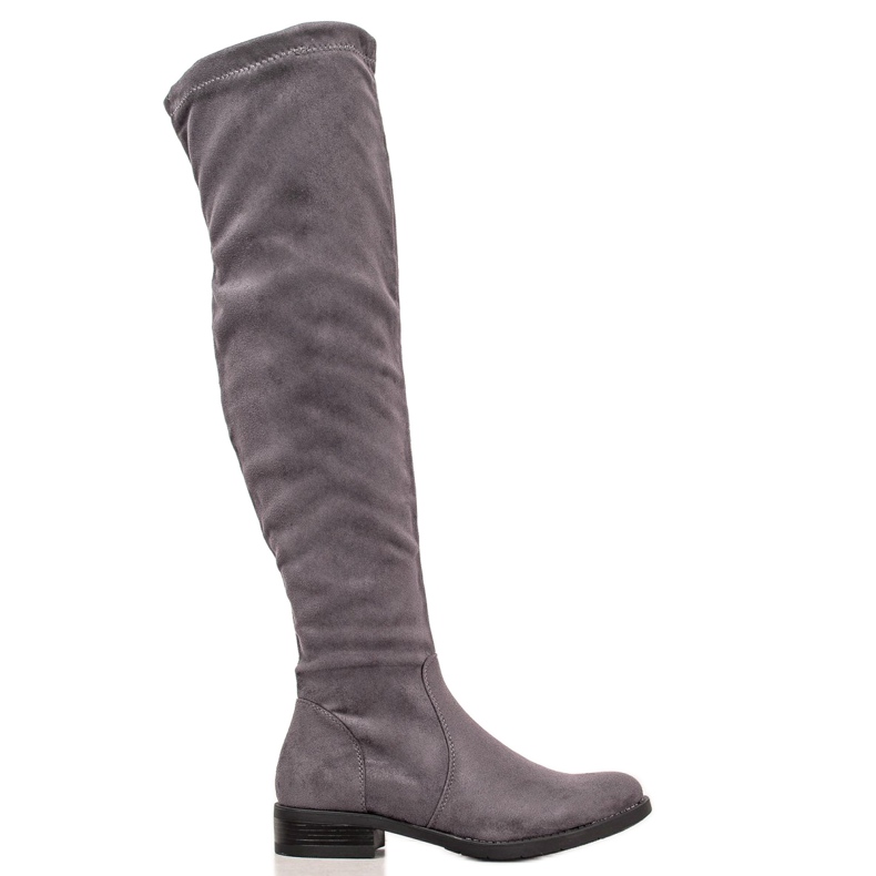 Super Mode Wildlederstiefel grau