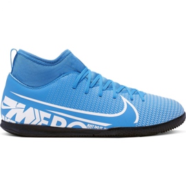 Nike Mercurial Superfly 7 Club Ic Jr AT8153 414 Fußballschuhe mehrfarbig blau