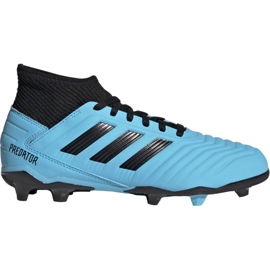 Adidas Predator 19.3 Fg Jr G25796 Fußballschuhe mehrfarbig blau