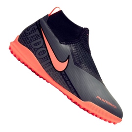 Nike Phantom Vsn Academy Df Tf Jr AO3292-080 Fußballschuhe schwarz