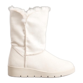 Kylie Warmes Mukluki weiß