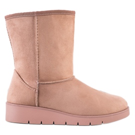 Kylie Hohe Mukluki beige