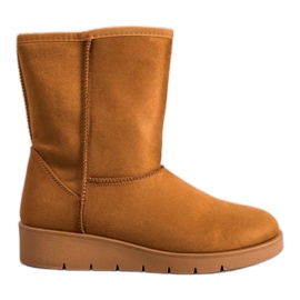 Kylie Hohe Mukluki braun