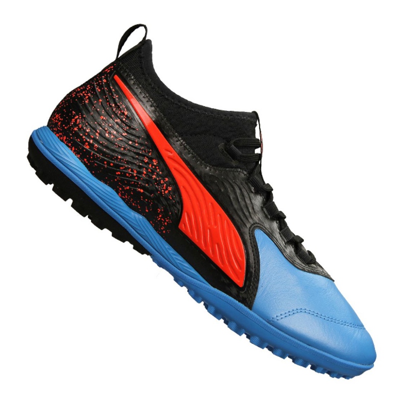 Puma One 19.3 Lth Tt Tr M 105489-01 Fußballschuhe mehrfarbig schwarz