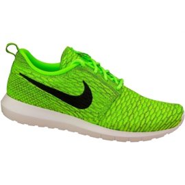 Nike Roshe Nm Flyknit M 677243-700 Schuhe grün