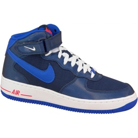 Nike Air Force 1 Mid Gs W 314195-412 Schuhe marineblau