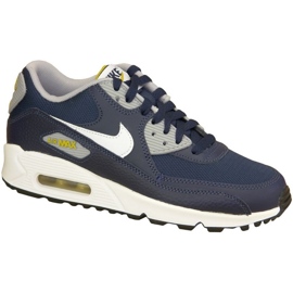 Nike Air Max 90 Gs W 307793-417 Schuhe marineblau