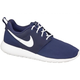 Nike Roshe One Gs W 599728-416 Schuhe weiß marineblau