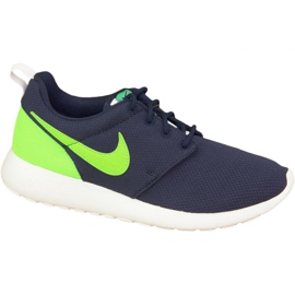 Nike Roshe One Gs W Schuhe 599728-413 marine grün