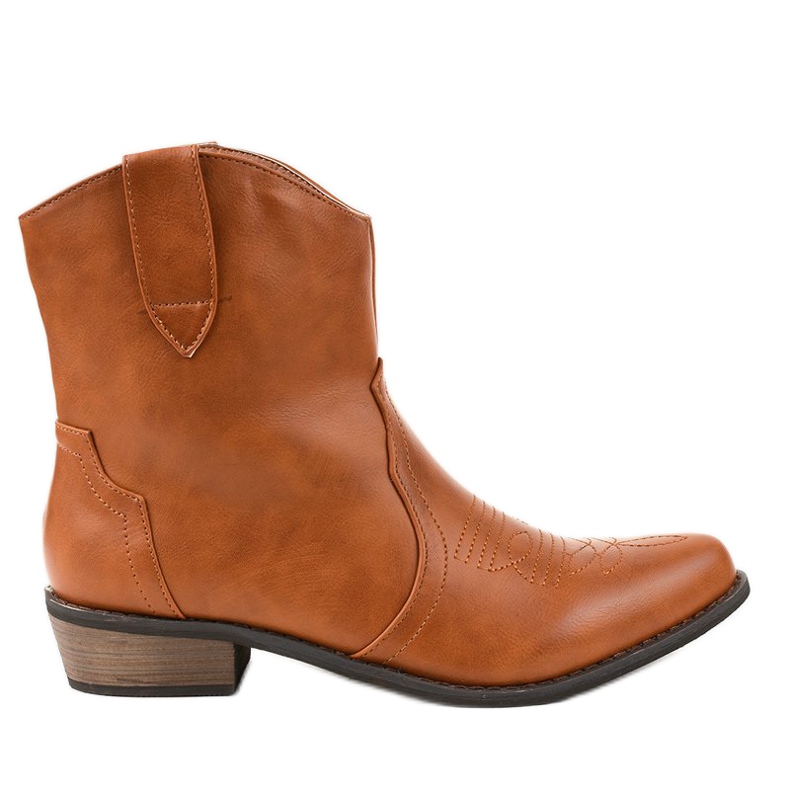 Braune Stiefel auf dem Posten von 928-1 Cowboystiefeln