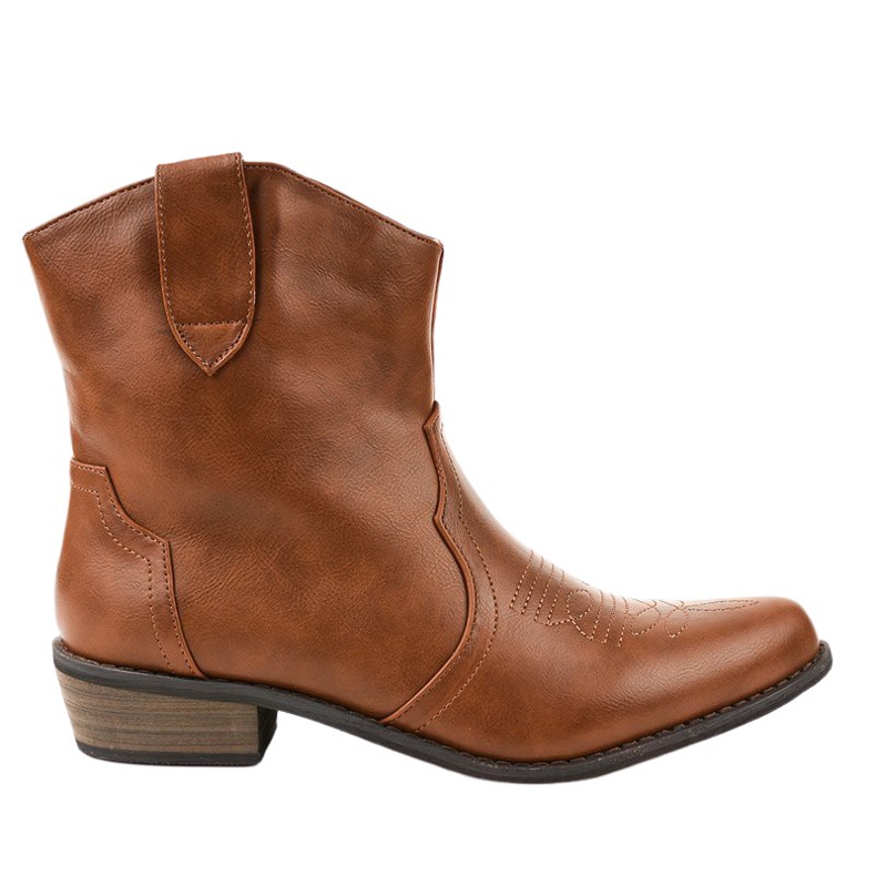 Braune Stiefel auf dem Posten von 928-1 Cowboystiefeln