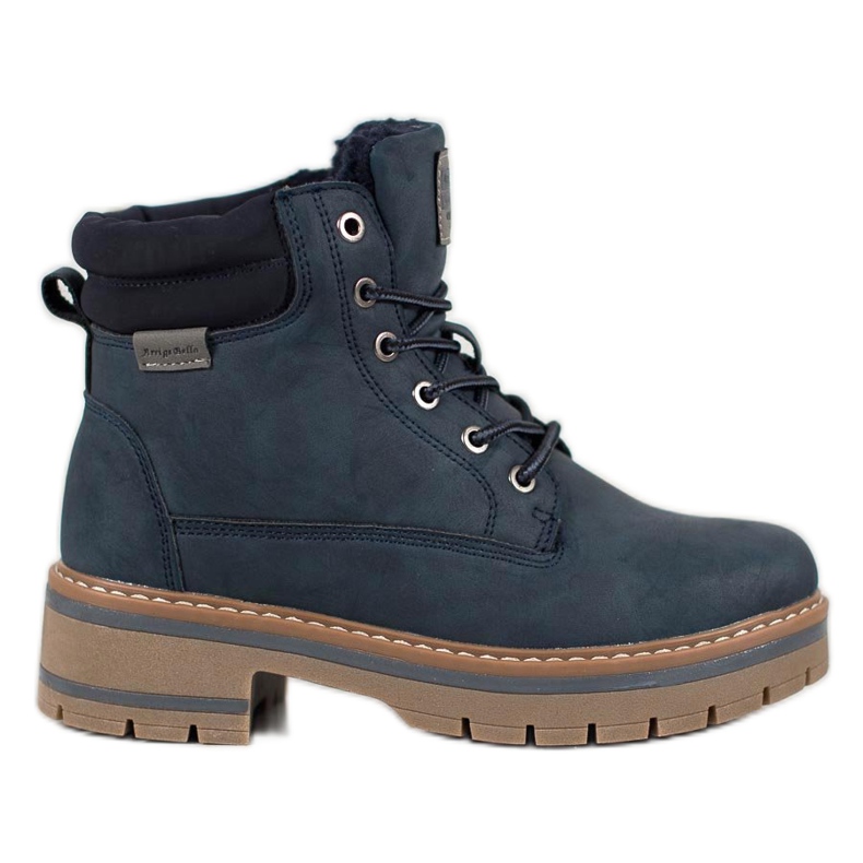 Arrigo Bello Warme Wanderschuhe blau