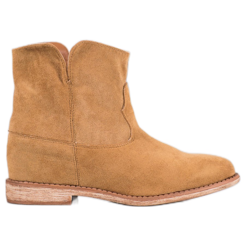 Bella Paris Cowboystiefel aus Wildleder braun