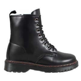 SHELOVET Schwarze Arbeiter mit Öko-Leder