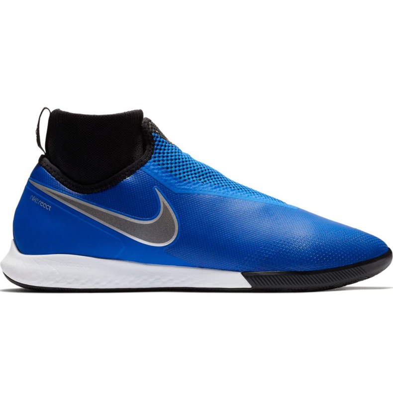 Nike React Phantom Vsn Pro Df Ic M AO3276 400 Fußballschuhe mehrfarbig blau
