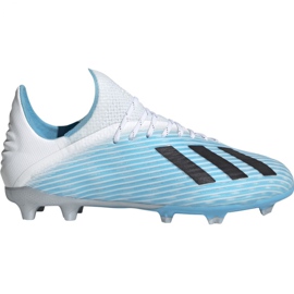 Die adidas X 19.1 Fg Jr F35684 Fußballschuhe mehrfarbig blau