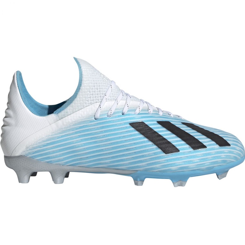 Die adidas X 19.1 Fg Jr F35684 Fußballschuhe mehrfarbig blau