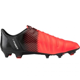 Fußballschuhe Puma evoPOWER 1.3 Lth Fg M 103850 01 mehrfarbig orange