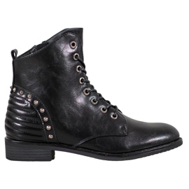 Elegante VINCEZA Stiefel schwarz