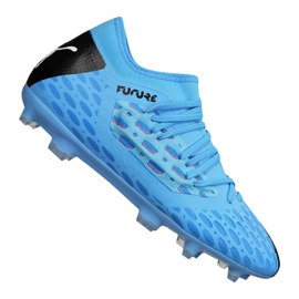 Puma Jr Future 5.3 Netfit Fg Jr 105806-01 Fußballschuhe blau blau