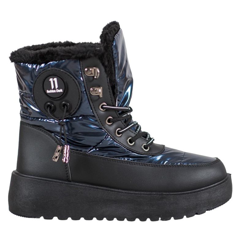Bella Paris Modische Schneestiefel blau
