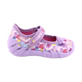 Befado Kinderschuhe 109P182 violett mehrfarbig