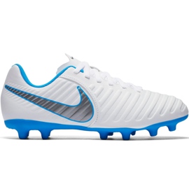 Nike Tiempo Legend 7 Club Fg Jr AH7255 107 Fußballschuhe mehrfarbig weiß
