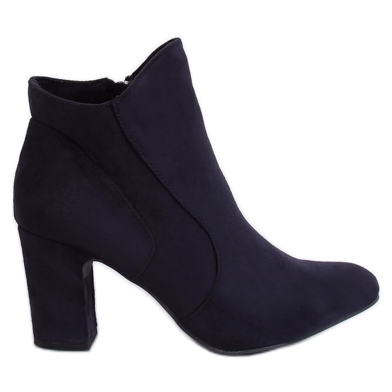 Marineblaue Stiefel mit hohen Absätzen K1809810 Marino navy blau
