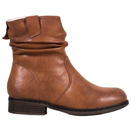 Super Me Warme Cowboystiefel braun