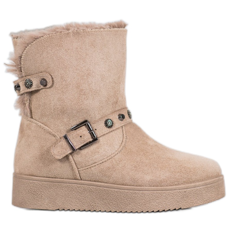 SHELOVET Mukluki mit Jets braun