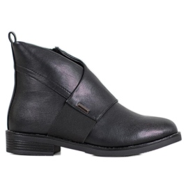 ENPLUS Elegante schwarze Stiefel