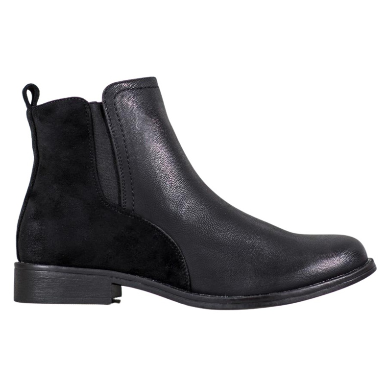 J. Star Elegante schwarze Stiefel