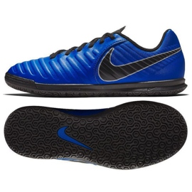 Nike Tiempo Legend 7 Club Ic Jr AH7260 400 Fußballschuhe marineblau blau