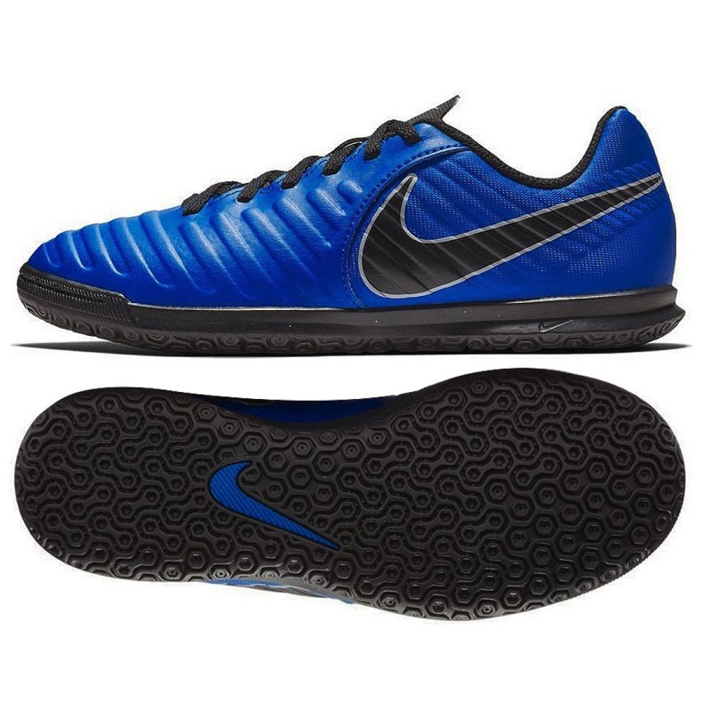 Nike Tiempo Legend 7 Club Ic Jr AH7260 400 Fußballschuhe navy blau blau