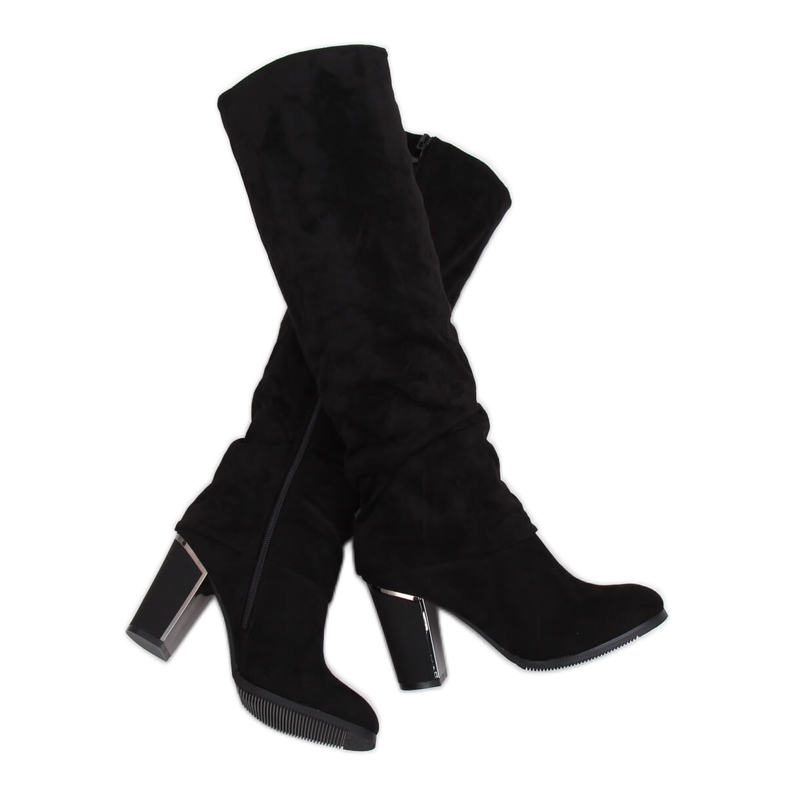 Schwarze High Heels 1103-GG Schwarz