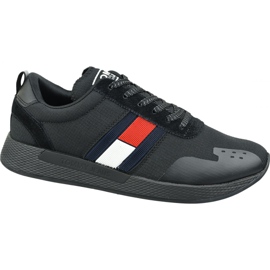 Schuhe Tommy Hilfiger Flag Flexi Tommy Jeans Sneakers M EM0EM00331 990 schwarz