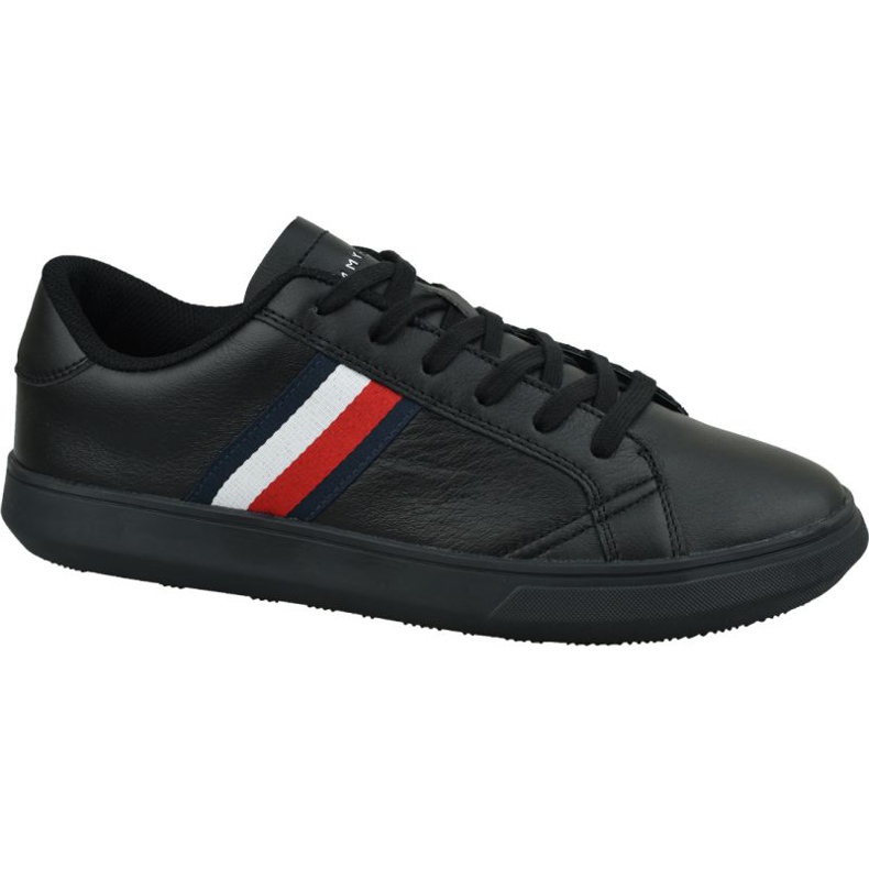 Schuhe Tommy Hilfiger Essential Leather Cupsole M FM0FM02388 Bds schwarz