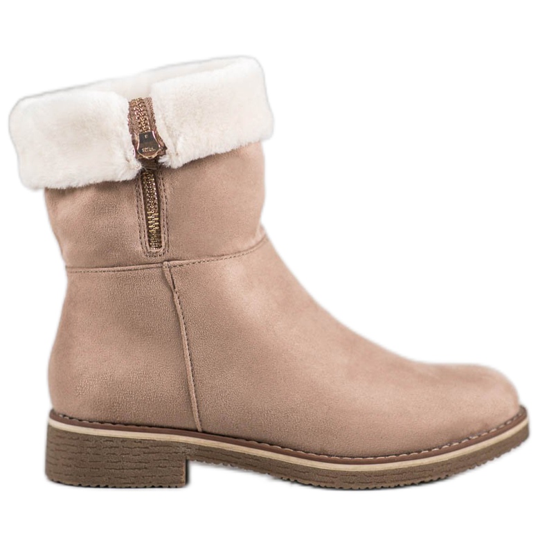 Kayla Wildleder Stiefeletten braun