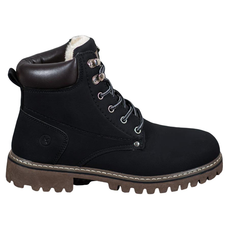 Mckeylor Schwarze Trapper mit Fell