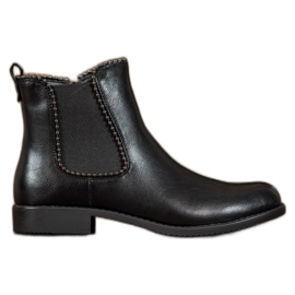 J. Star Stiefeletten Chelsea-Boots schwarz
