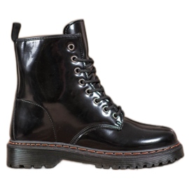 SHELOVET Schwarze Arbeiter mit Öko-Leder